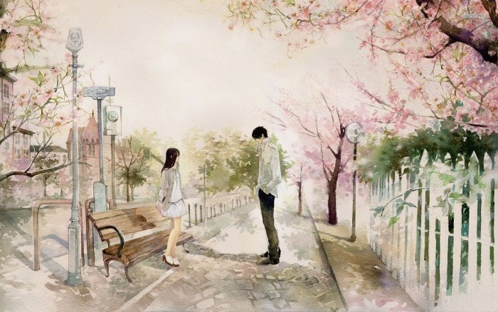 Romantic drawings