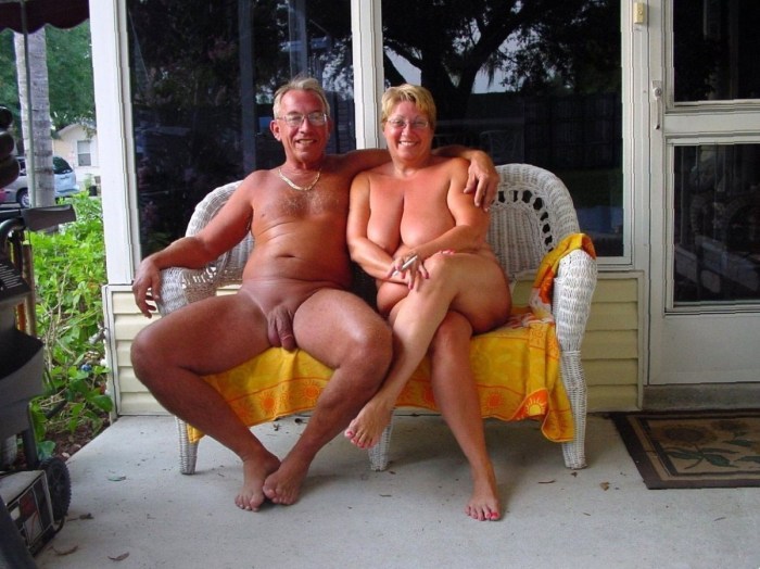 Beautiful naked mature couples