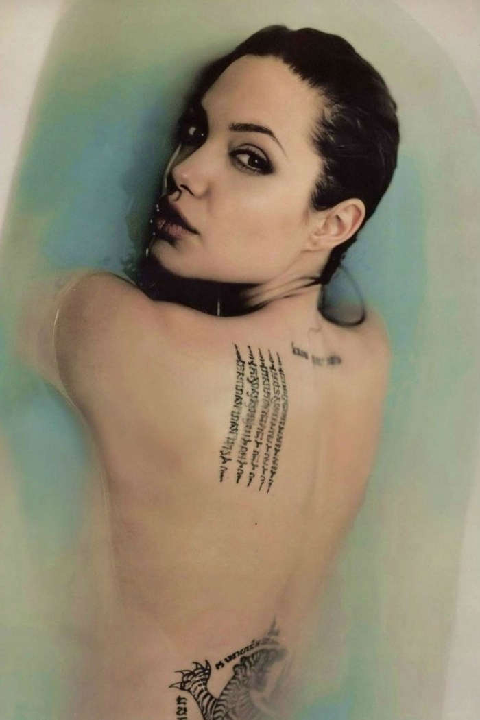 Angelina Jolie is especially dangerous naked