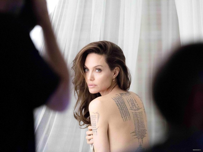 Angelina Jolie undressed 2020