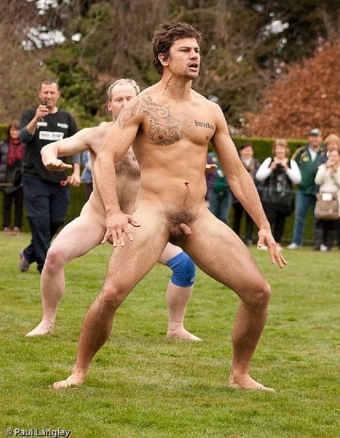 Naked hairy rugbites