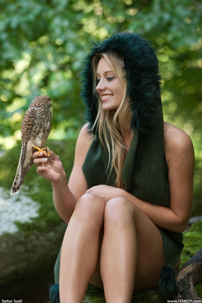 Photography of nude in nature