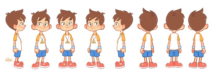 Character from all sides