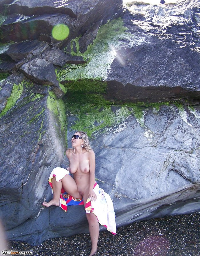 Naked brunette with a beautiful figure