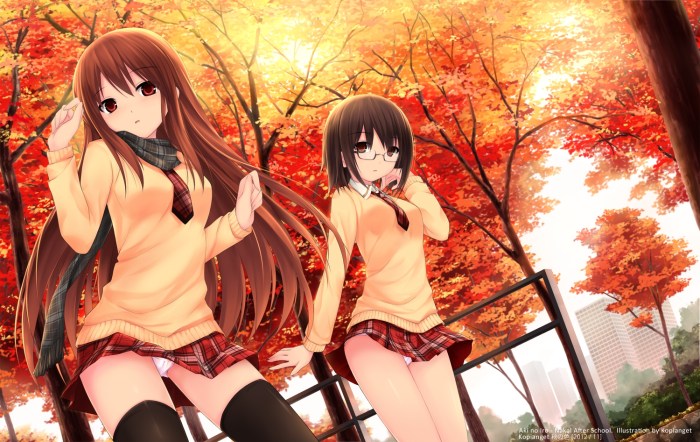Anime autumn