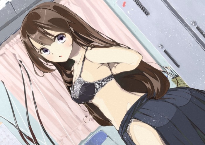 Anime girls in underwear