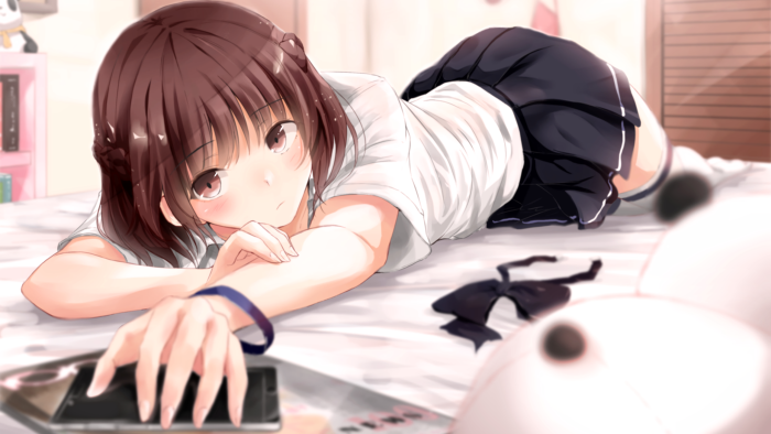 Anime is silent