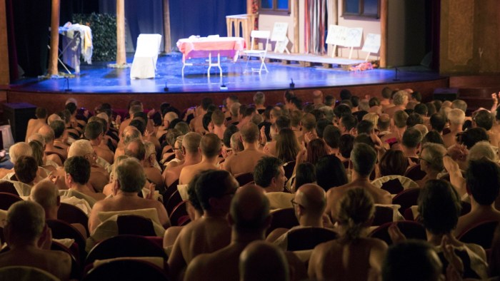 Naked circus du Sole Zumanity