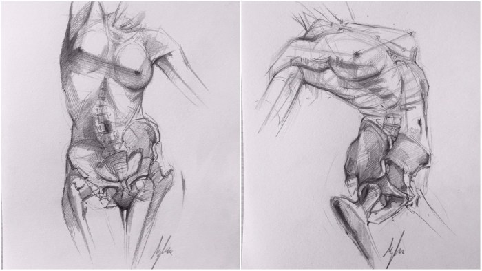 Body sketches