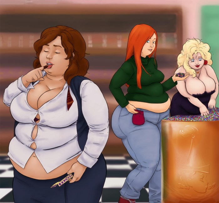 Cinema fat, thin fat thin