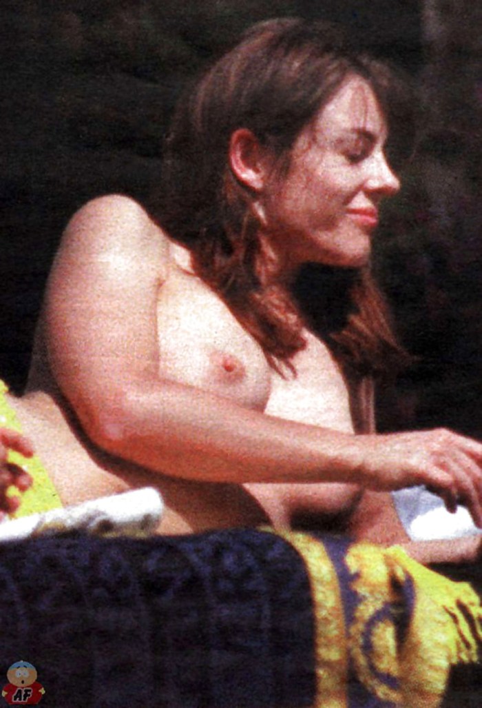Elizabeth Herley chest in the film