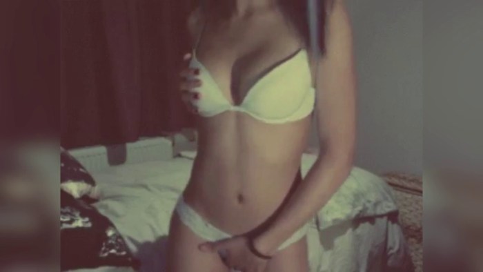 Girls remove underwear