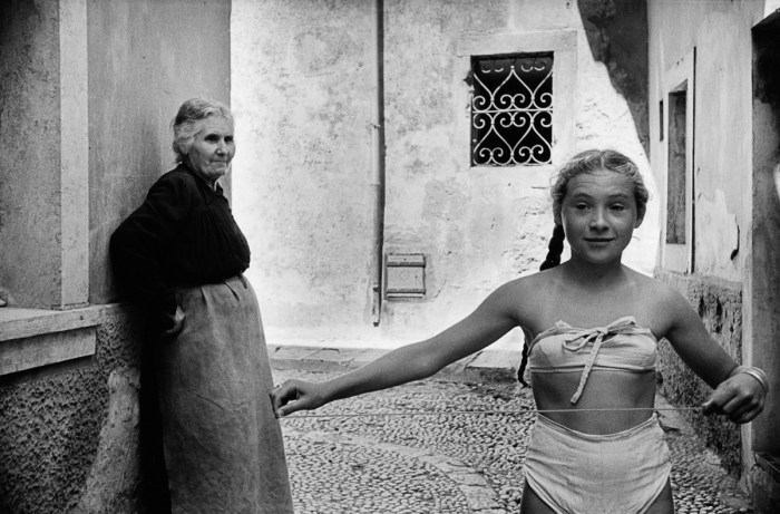 Old women with silicone breasts