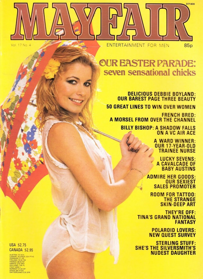 Mayfair Mag 1982