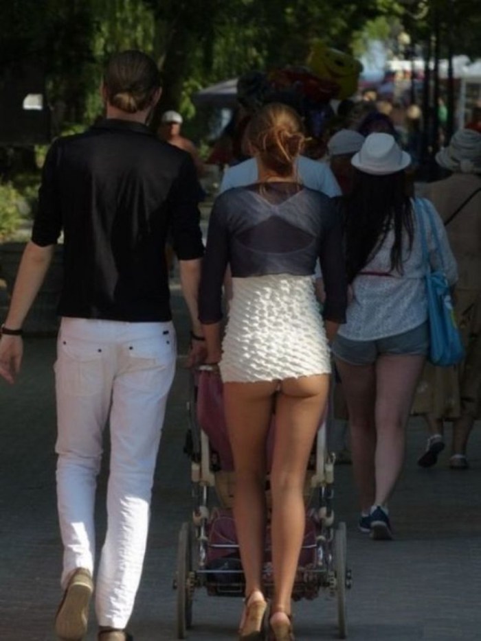 I forgot my skirt