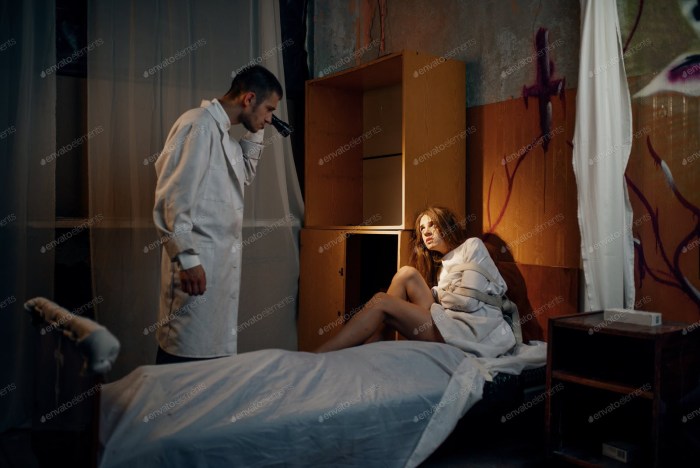 Women from a psychiatric hospital