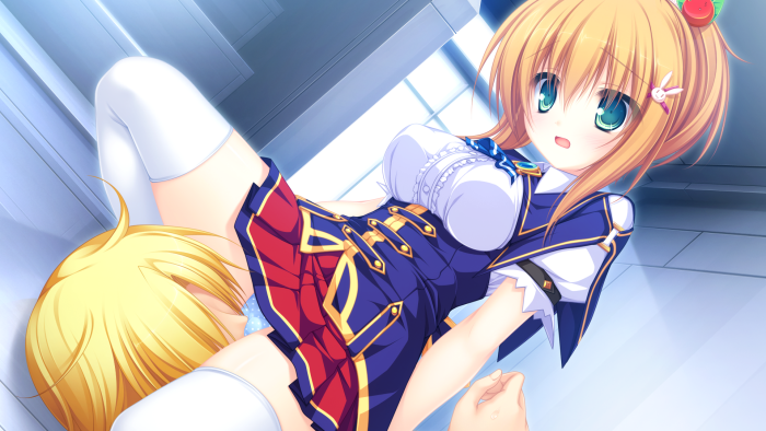 Anime Tyanka sat on the face