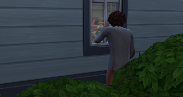 Fuck by the window with ties