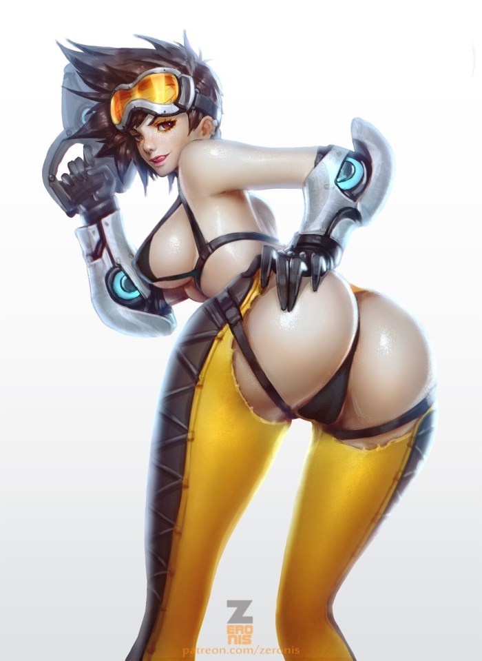 Overvotch tracer 3d naked solo