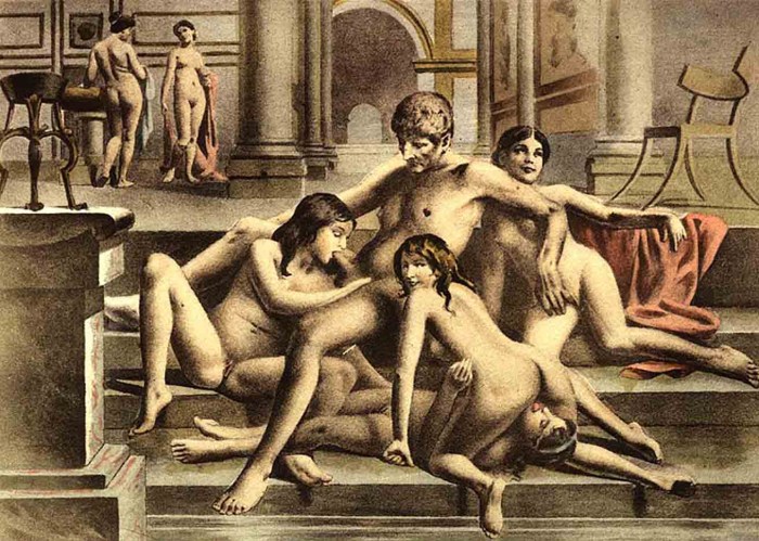 Artist Eduar Henri Avril erotic