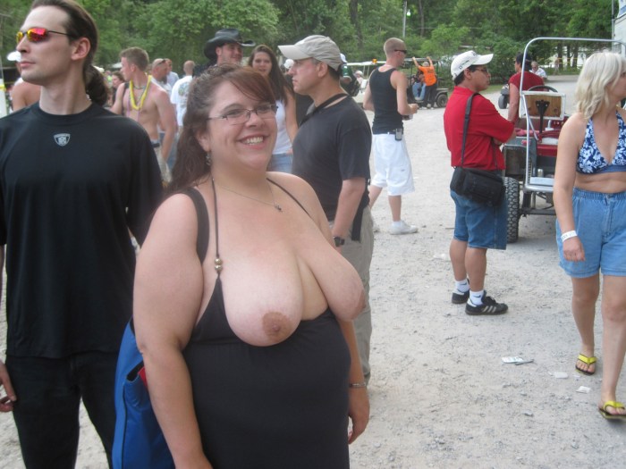 Stretchmarks on BBW Saggy Tits 12 - All with Glasses