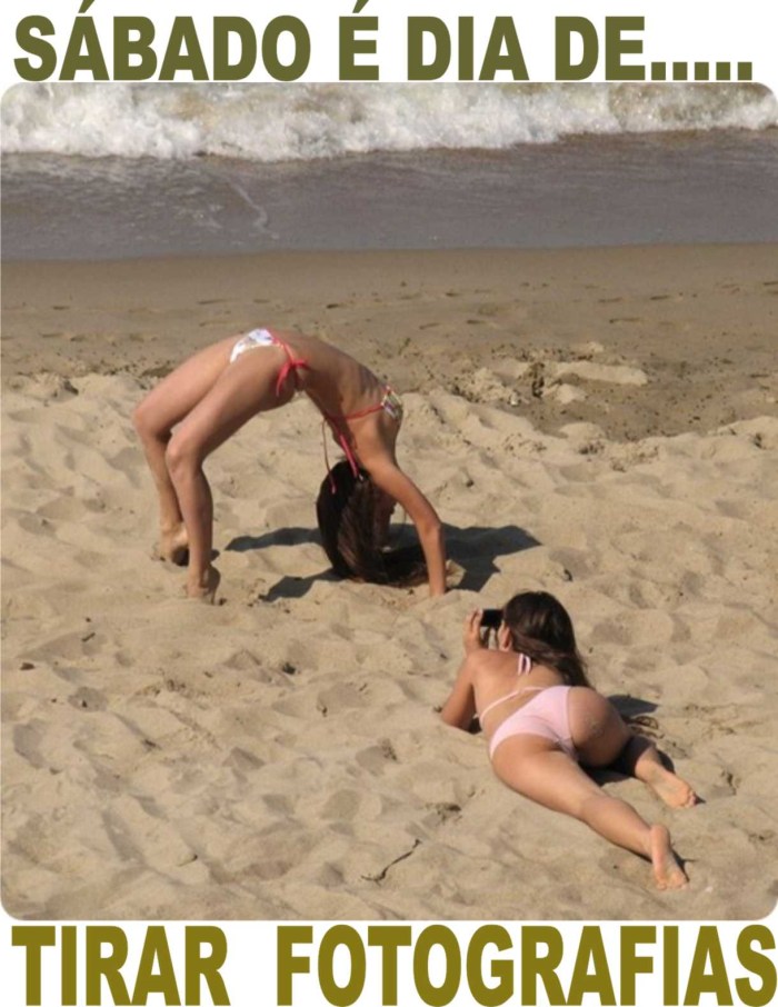 Girls on a nudist beach