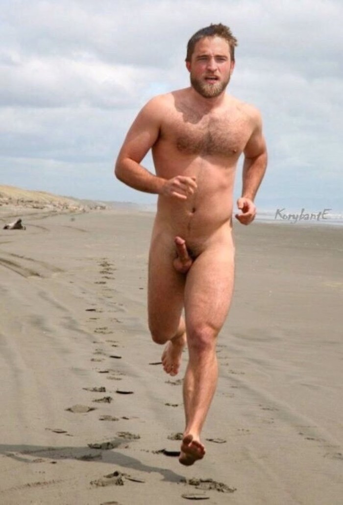 Naked Russian guys on the beach