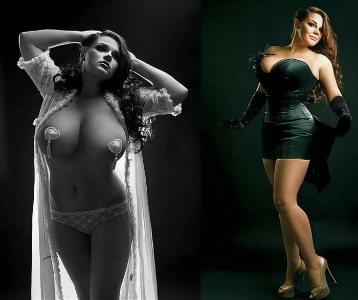 Naked magnificent fashion models