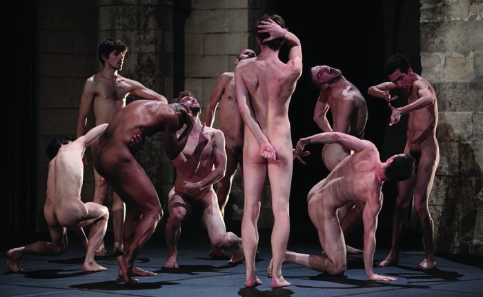 Male ballet is erotic