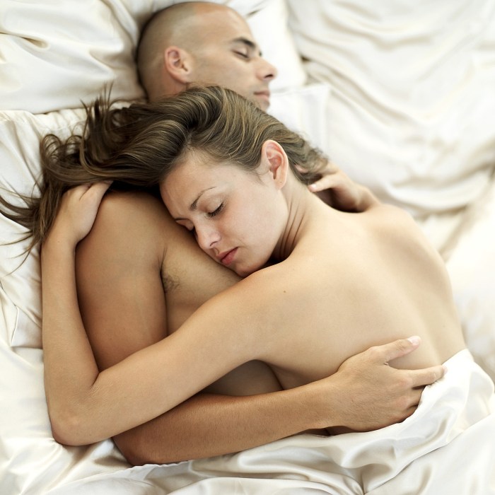 Sleep in an embrace