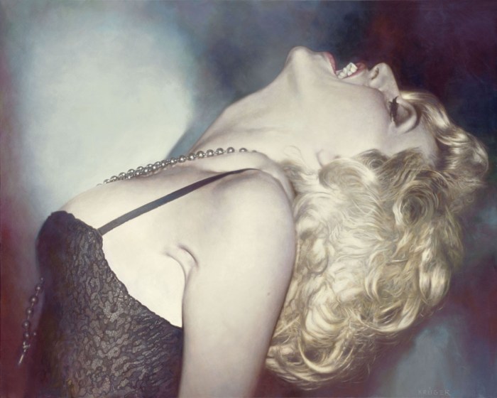 Sebastian Cruger caricature Madonna