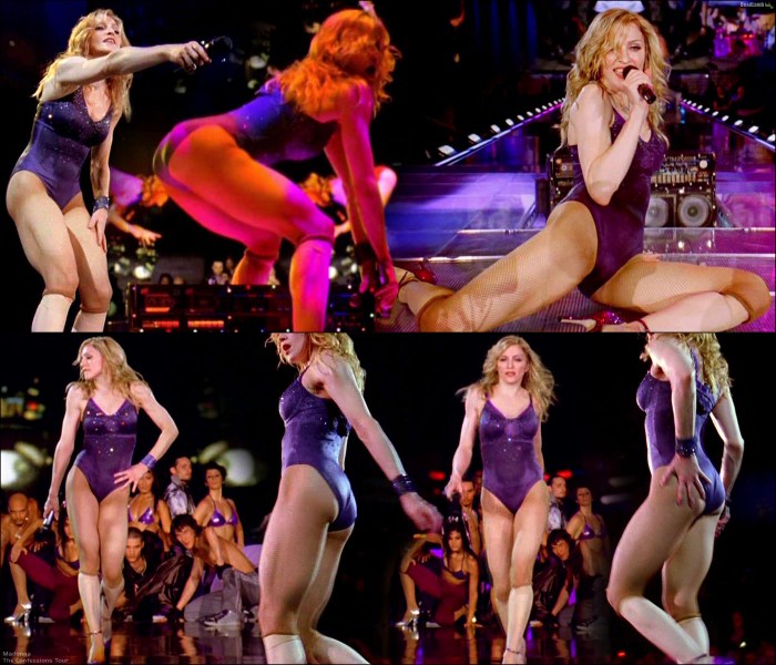 Girls in an erotic show