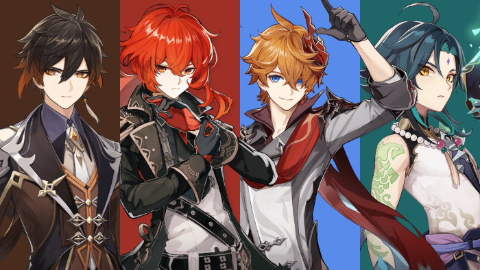 Genshin impact screenshots of the game