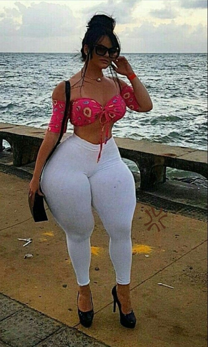 Wide female hips