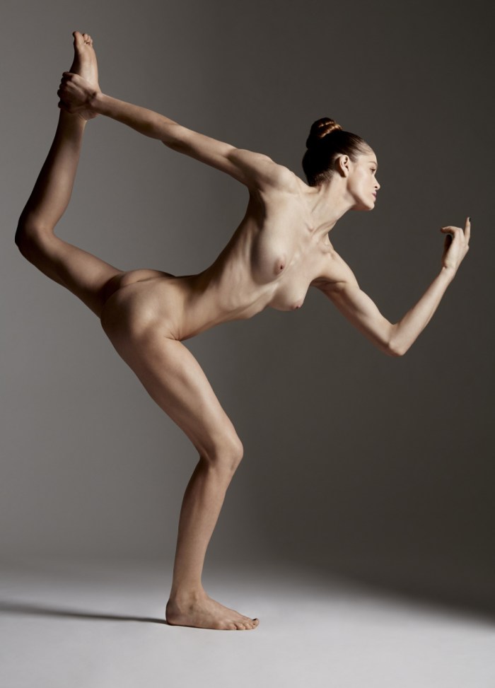 Naked American athletes