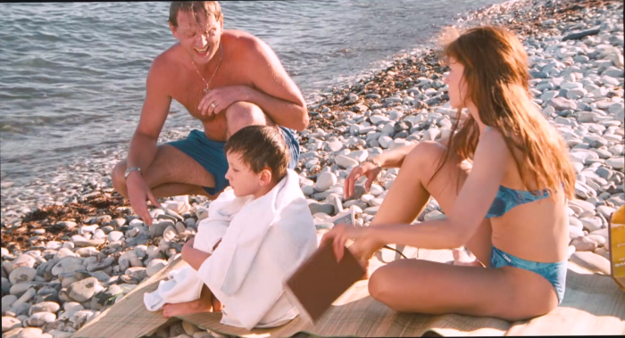 Elvira Bolgova in his youth in a swimsuit