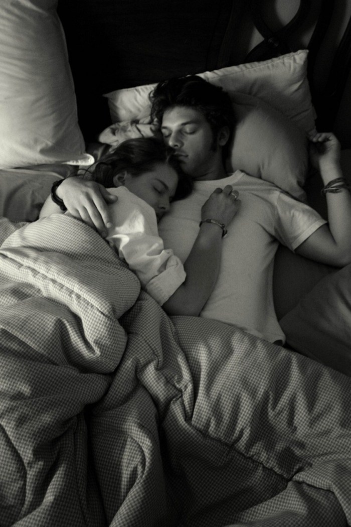 Sleeping girls in panties