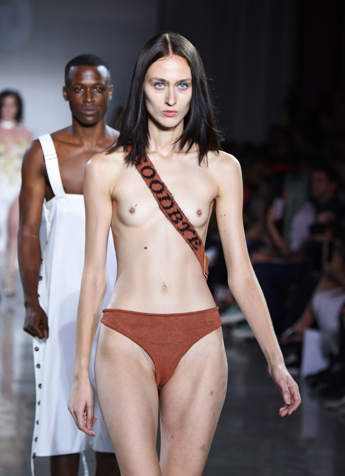 BBC Three Documentary Naked Nude On Catwalk