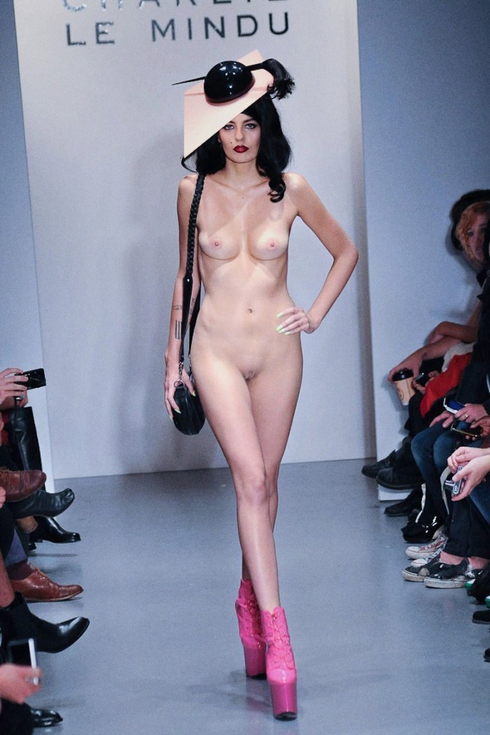 BBC Three Documentary Naked Nude On Catwalk