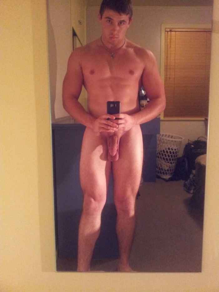 Men's unusual selfies nude