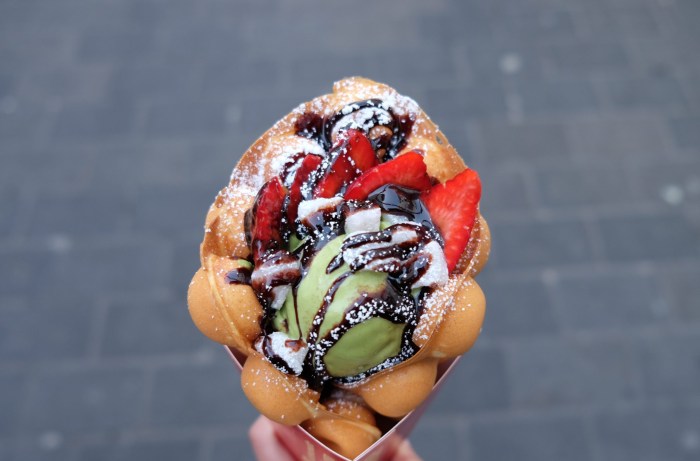 Waffles on a stick