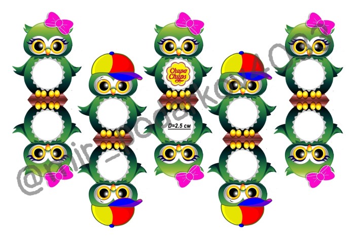 Wallpaper in the style of Chupa Chups