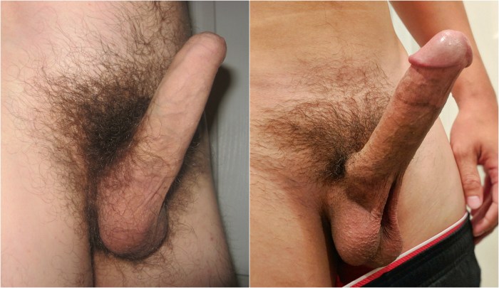 A huge member in an anal man