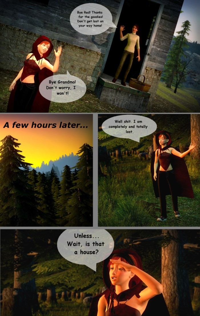 Katherine Gaindr Red Red Riding Hood