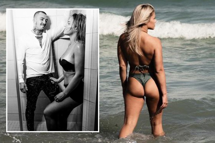Page Wanzant in Thong