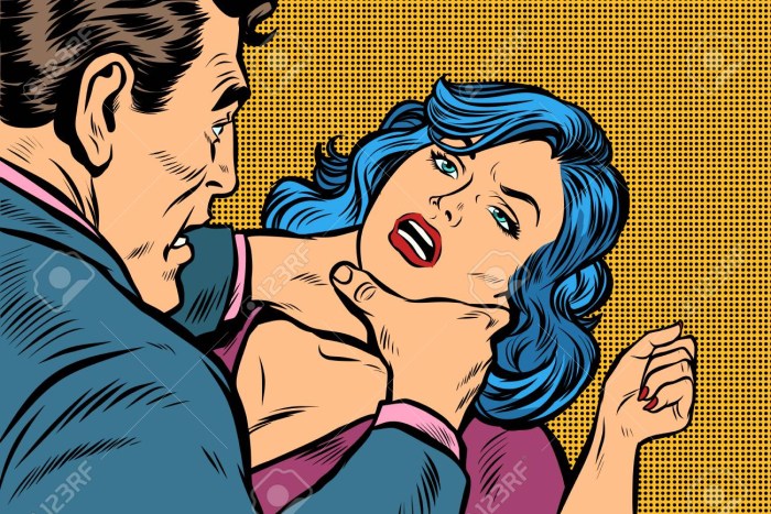 Female -Gling suffocation