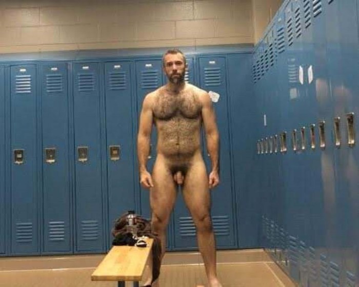 Naked girls in the locker room