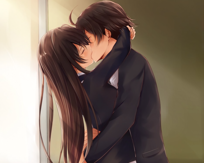 Yukino Yukinoit kiss