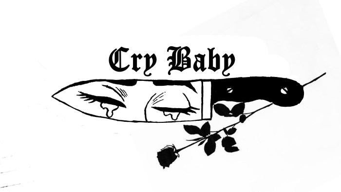 Tattoo sketch Cry Baby