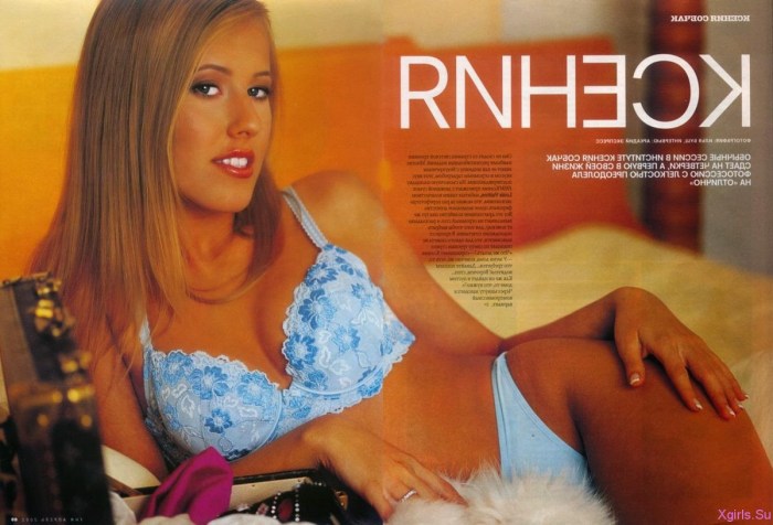 Ksenia Sobchak in Playboy magazine